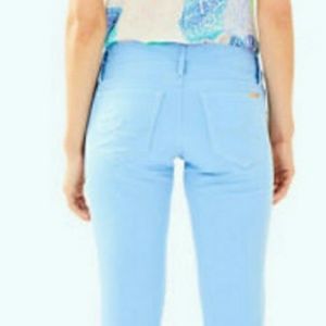 ***SOLD***Lilly Pulitzer light blue jeans 10